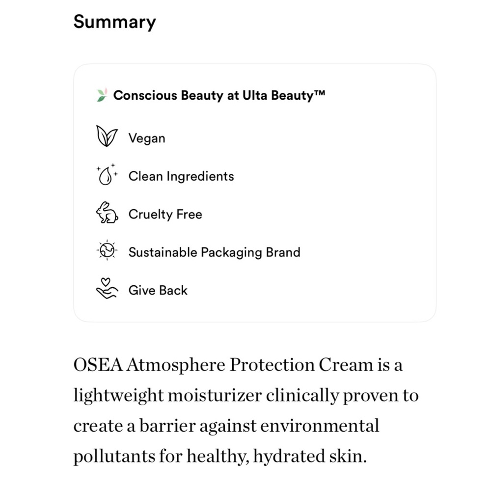 OSEA Atmosphere Protection Cream - Picture 3 of 13